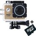 Camera Sport iUni Dare 50i Full HD 1080P, 5M, Waterproof, Auriu + Card MicroSD 8GB Cadou